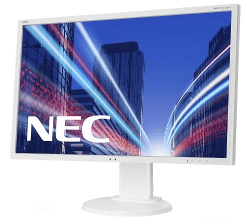 Монитор жидкокристаллический NEC Монитор LCD 22&#039;&#039; [16:10] 1680х1050 TN, nonGLARE, 250cd/m2, H170°/V160°, 1000:1, 16,7M Color, 5ms, VGA, DVI, DP, Height adj., Pivot, Tilt, HAS, Swivel, 3Y, White