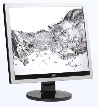 Монитор жидкокристаллический AOC Монитор LCD 17&#039;&#039; [5:4] 1280х1024 TN, nonGLARE, 250cd/m2, H170°/V160°, 20М:1, 5ms, VGA, DVI, Tilt, Speakers, 3Y, Black
