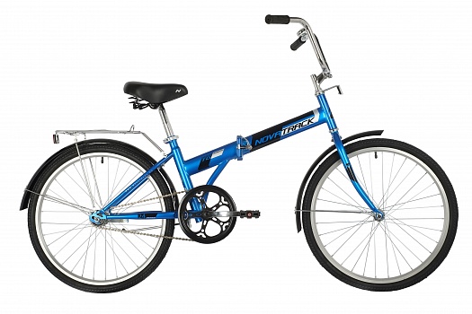 Велосипед NOVATRACK 24" складной, синий TG-24 CLASSIC 1.1
